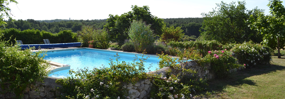 Bergerac rental house Pool